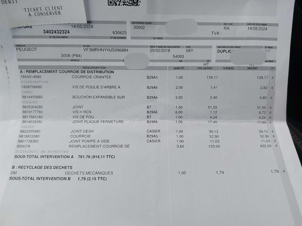 Peugeot 3008 d'occasion