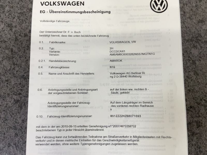 Volkswagen Amarok 2.0 TDI Trendline DoubleCab 4Motion — zdjęcie 16