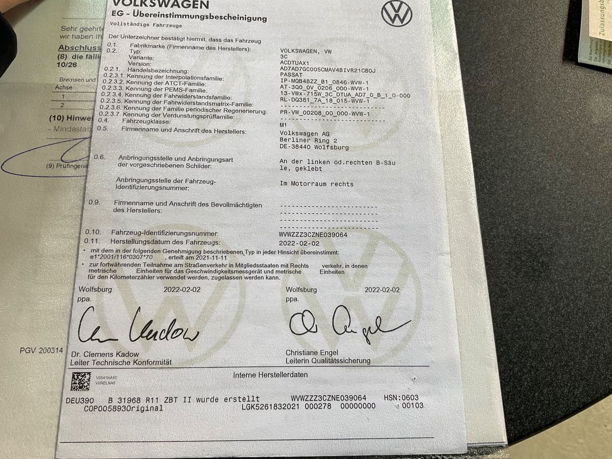 Volkswagen Passat d'occasion