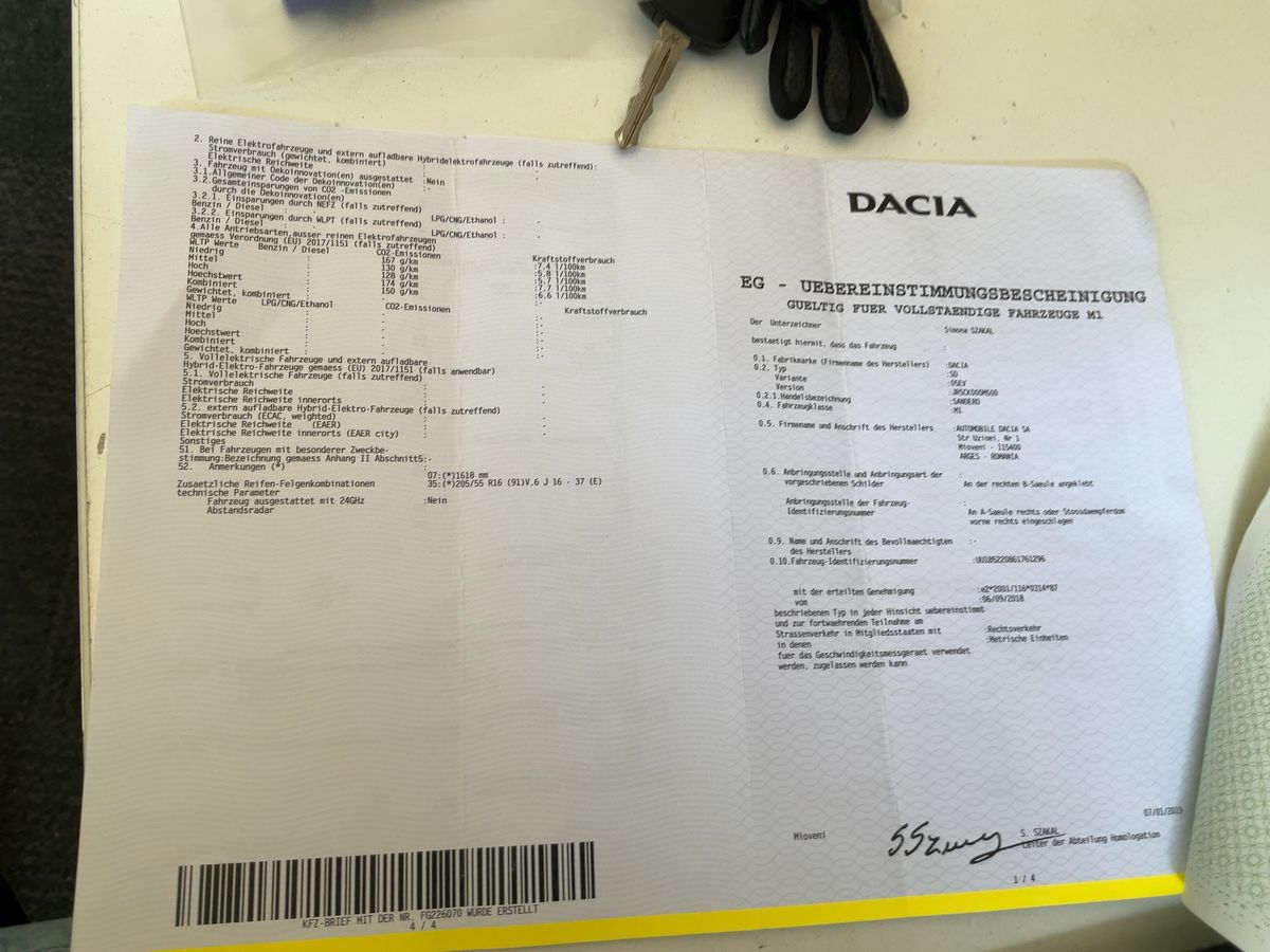 Dacia Sandero d'occasion