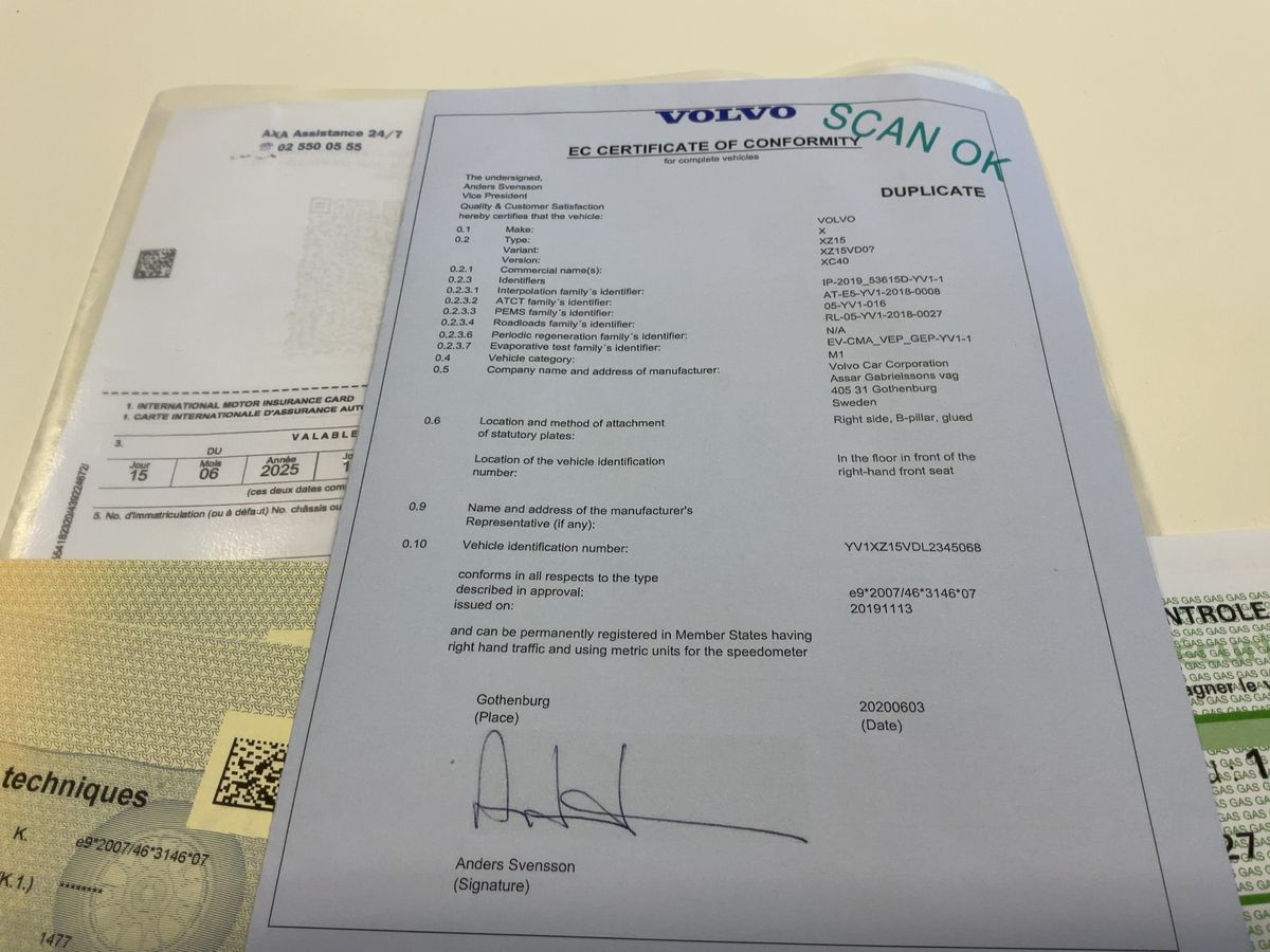 Volvo XC40 d'occasion