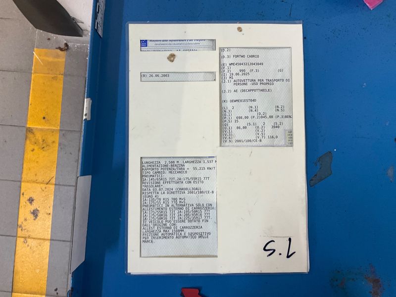 Smart fortwo 0.7 Turbo Basis pure 2003 – снимка 5