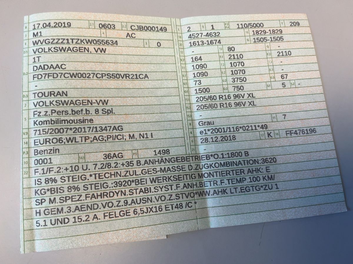 Volkswagen Touran d'occasion