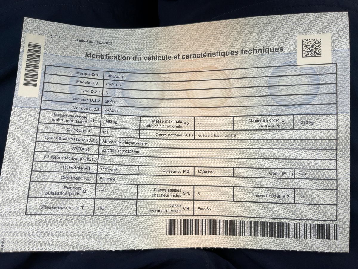 Renault Captur d'occasion