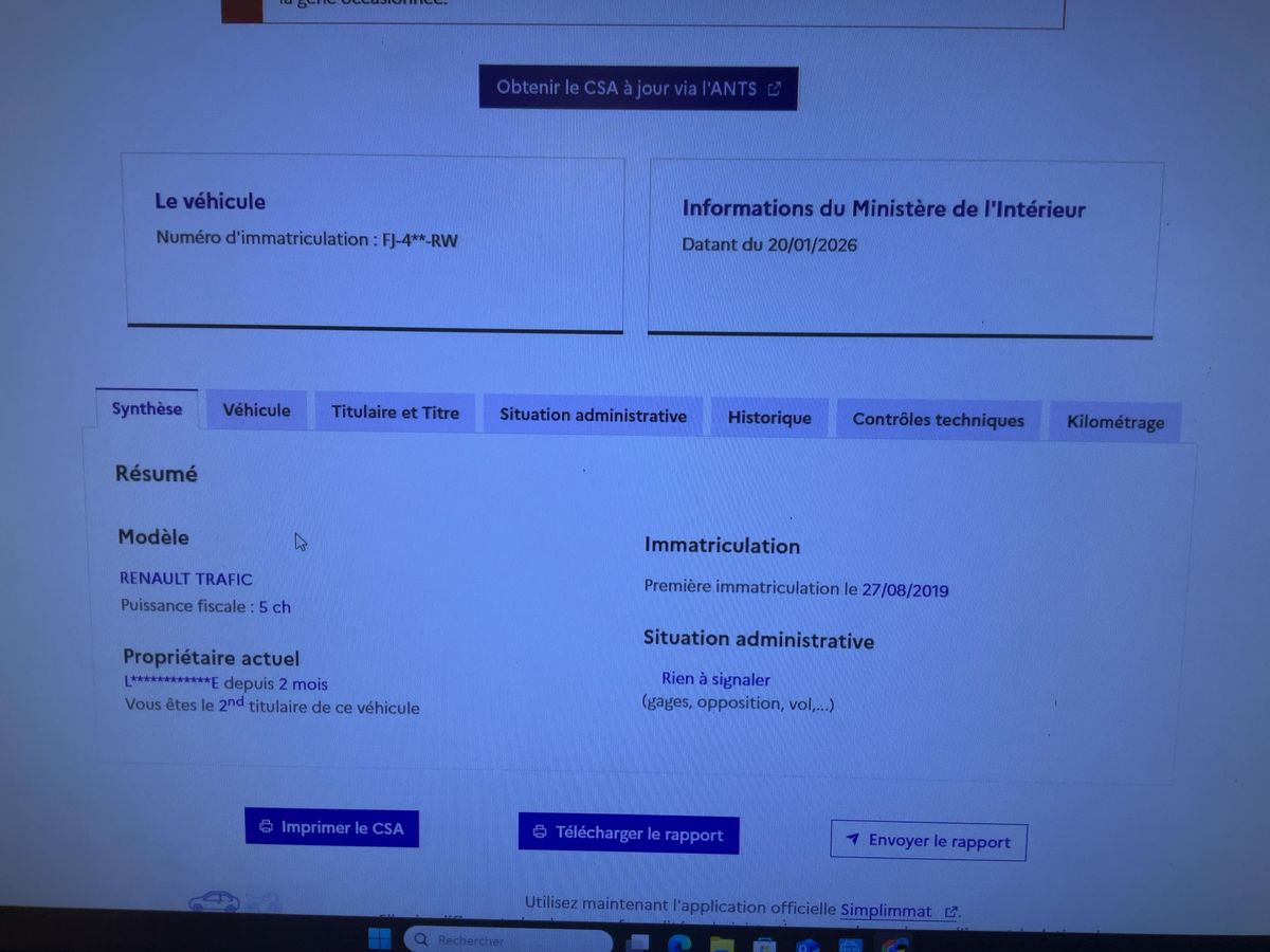 Renault Trafic d'occasion