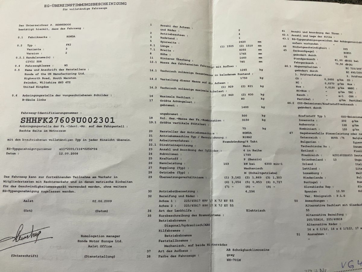 Honda Civic d'occasion