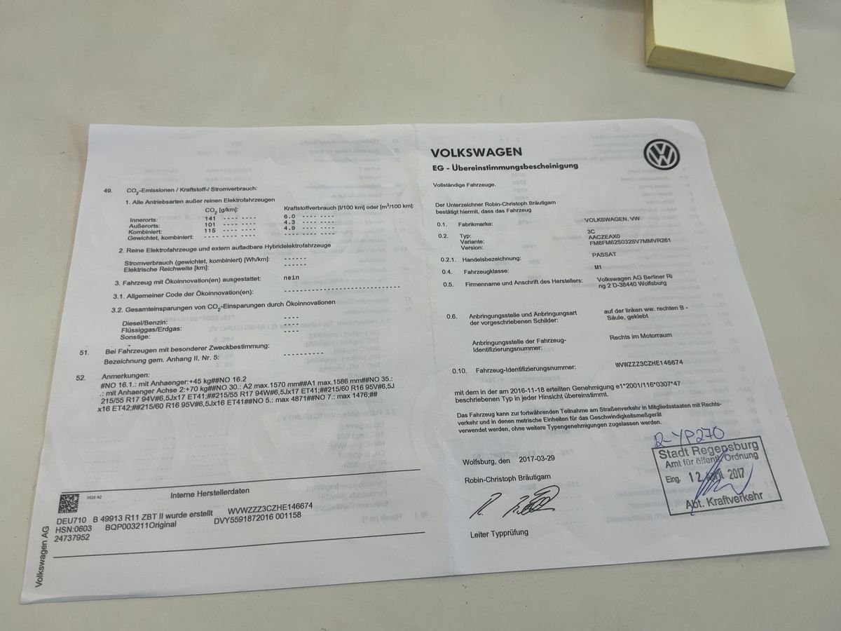 Volkswagen Passat d'occasion