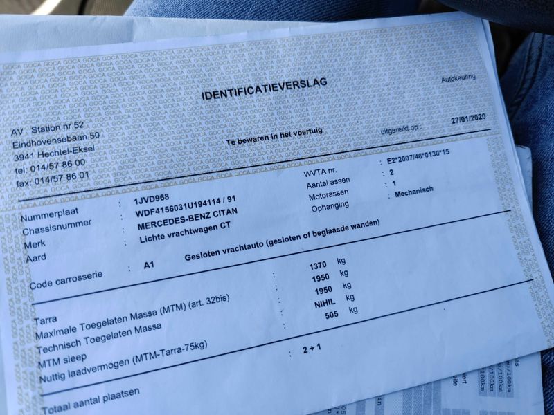 Mercedes-Benz Citan 109 CDI Lang — zdjęcie 16