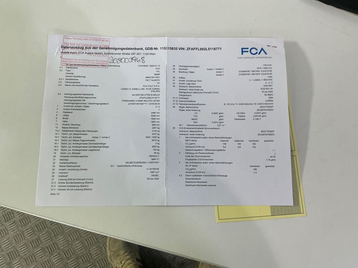 Fiat Talento d'occasion