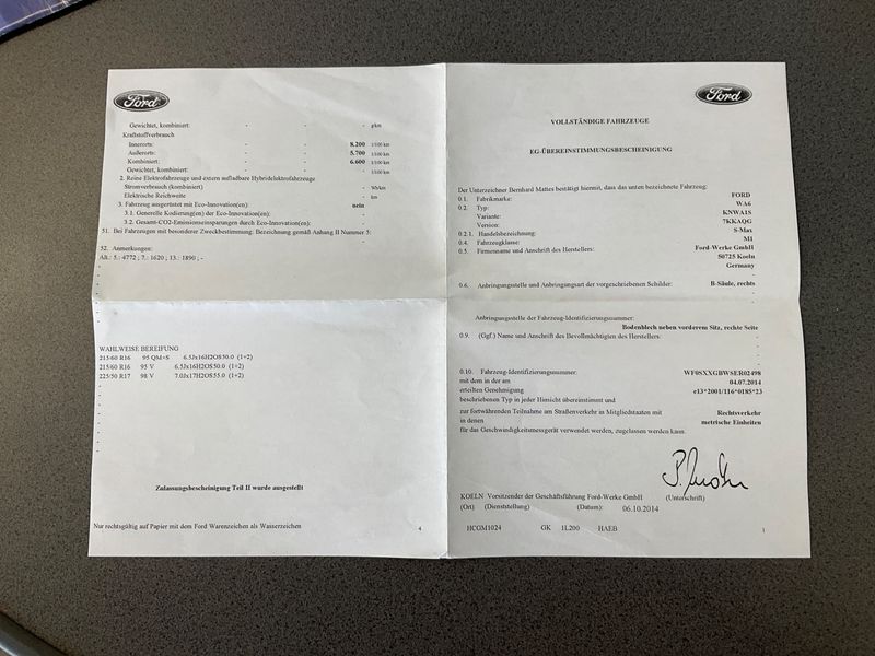 Ford S-Max 2.2 TDCi Titanium S 2014 – снимка 21
