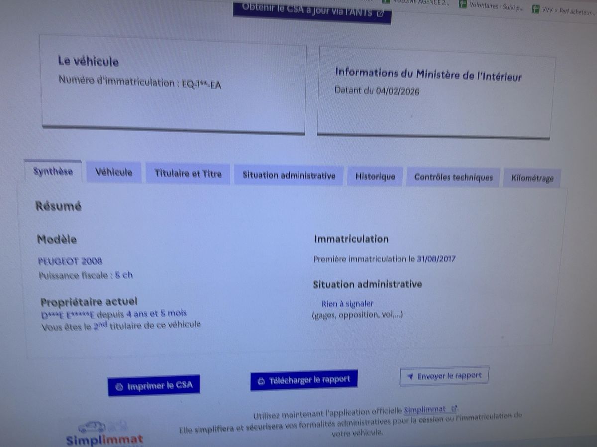 Peugeot 2008 d'occasion