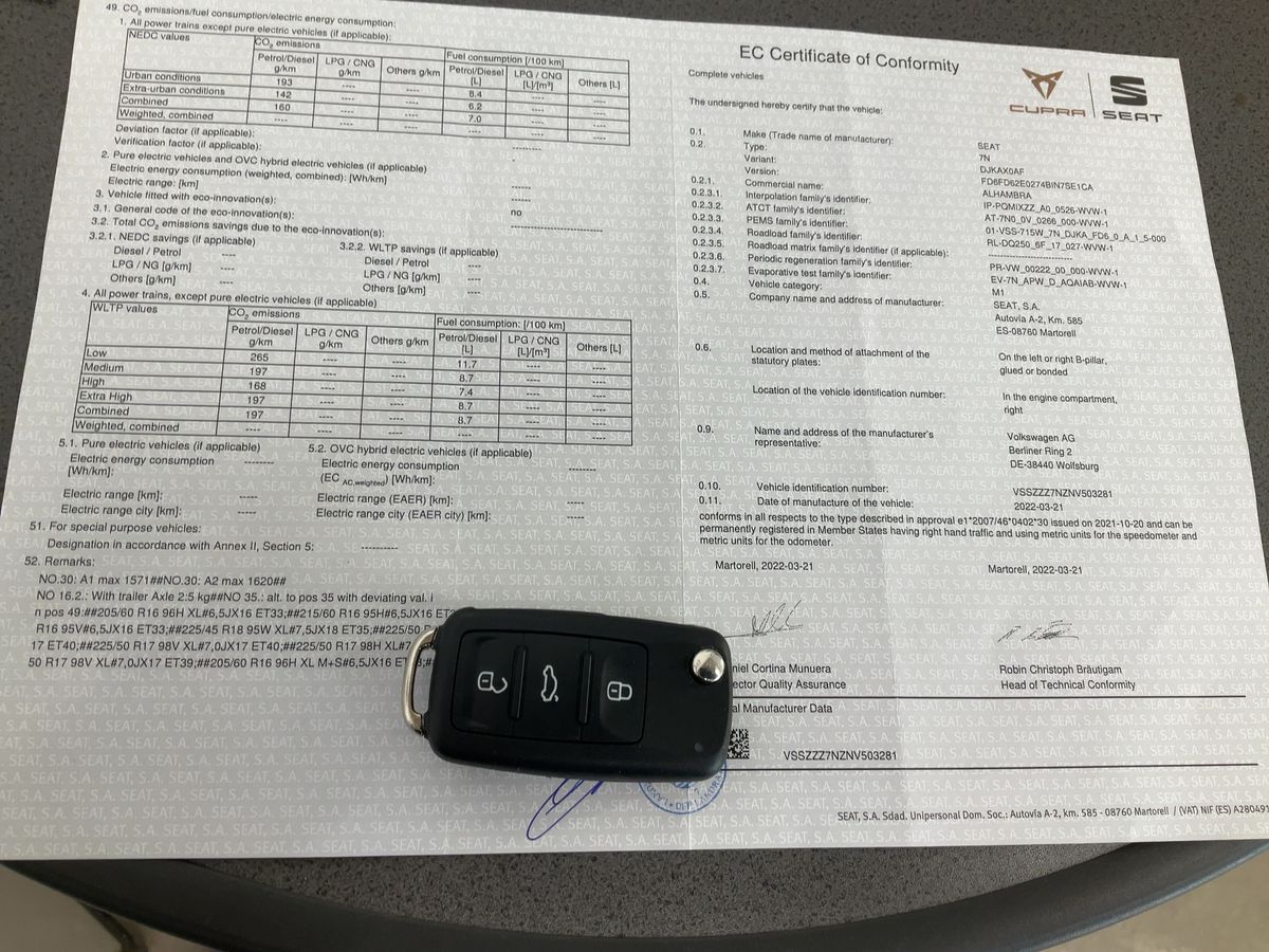 Seat Alhambra d'occasion