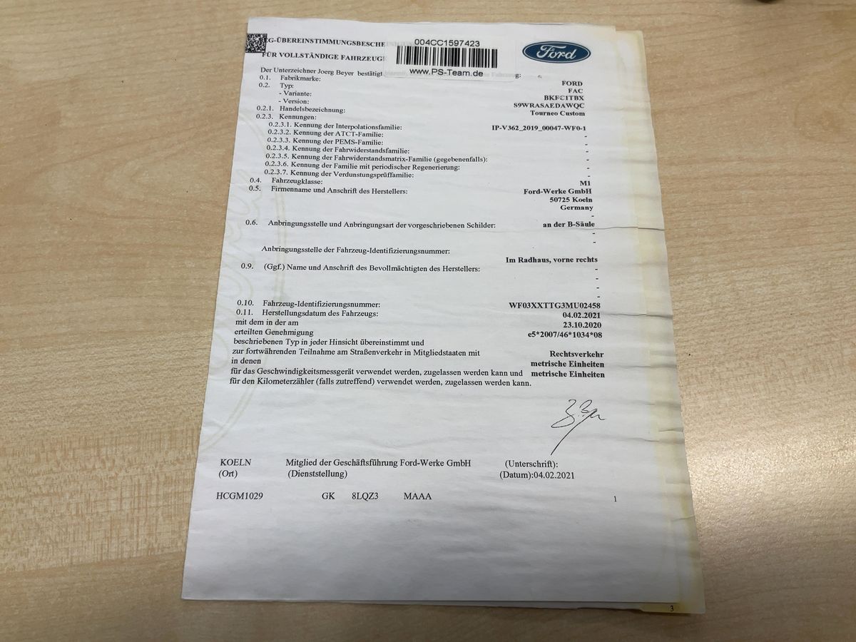 Ford Tourneo d'occasion