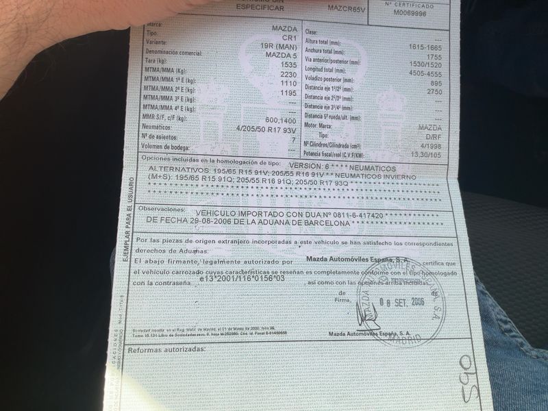 Mazda 5 2.0 Diesel CRTD Sportive — zdjęcie 6
