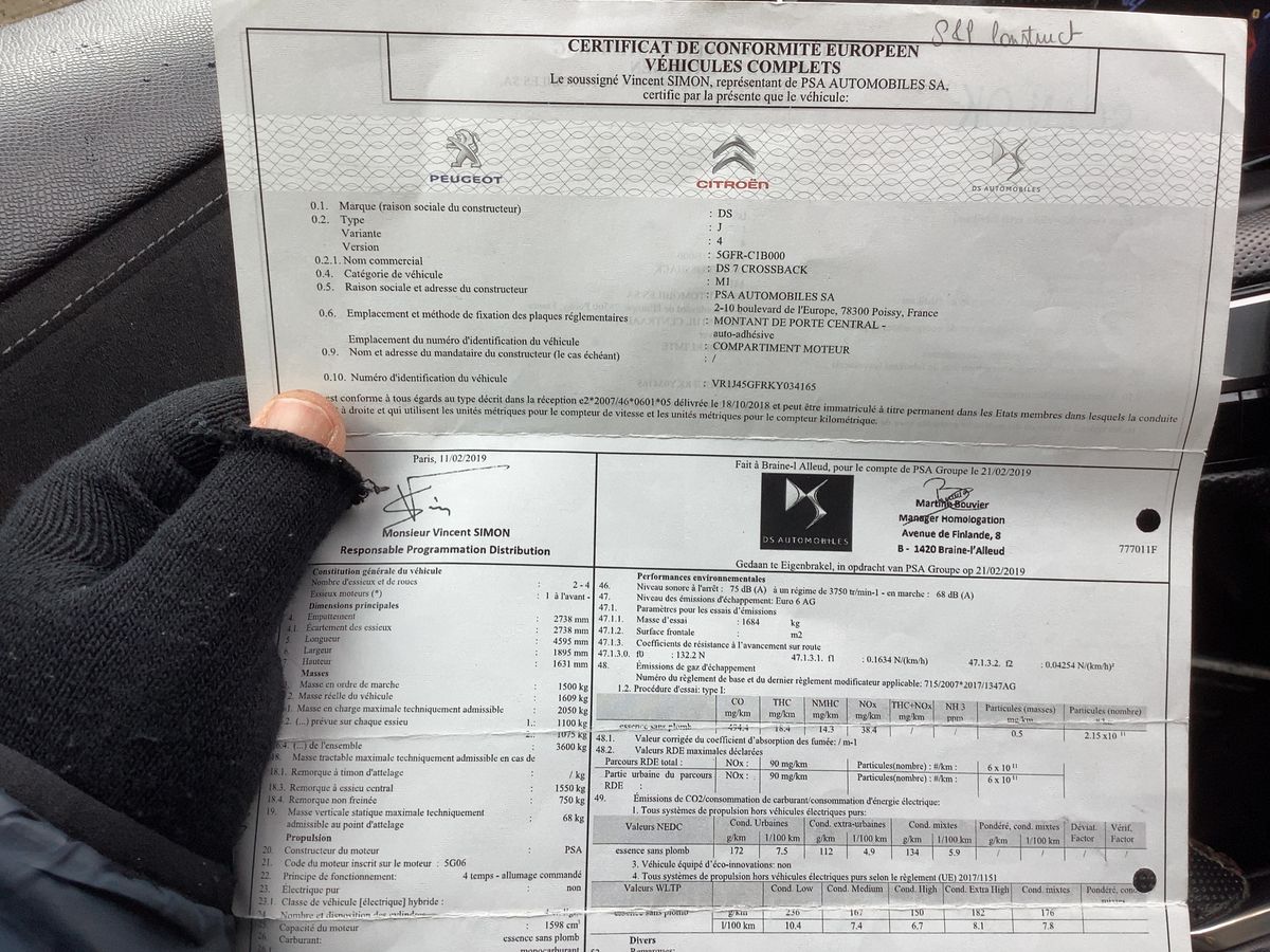 DS Automobiles d'occasion