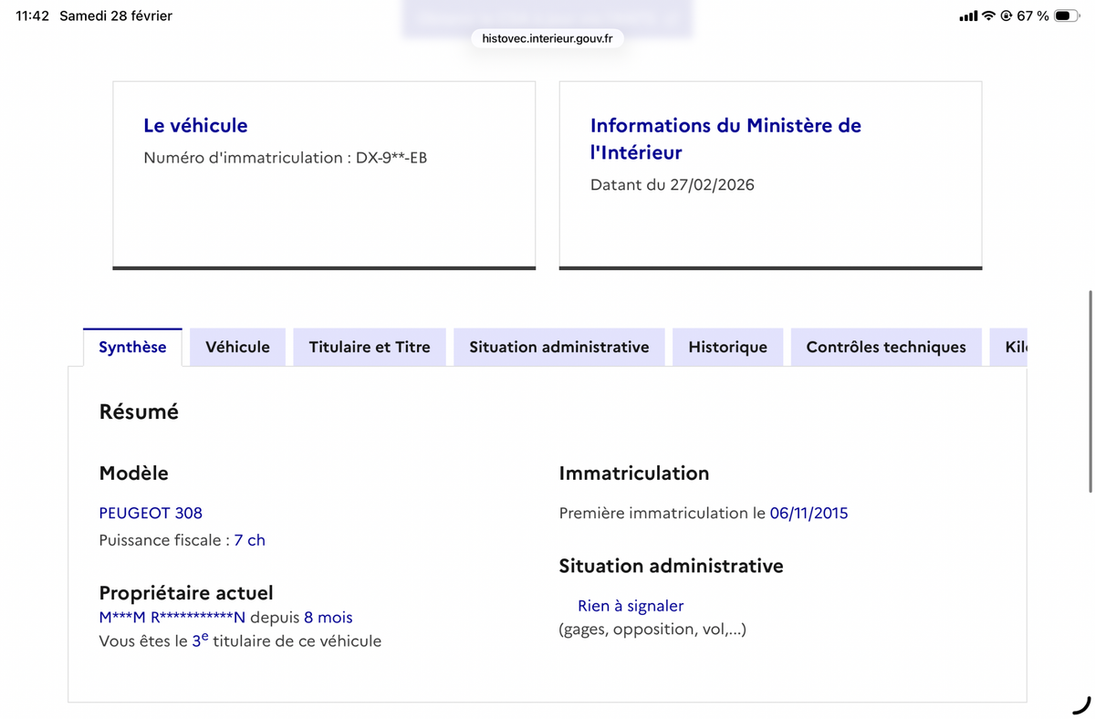 Peugeot 308 d'occasion