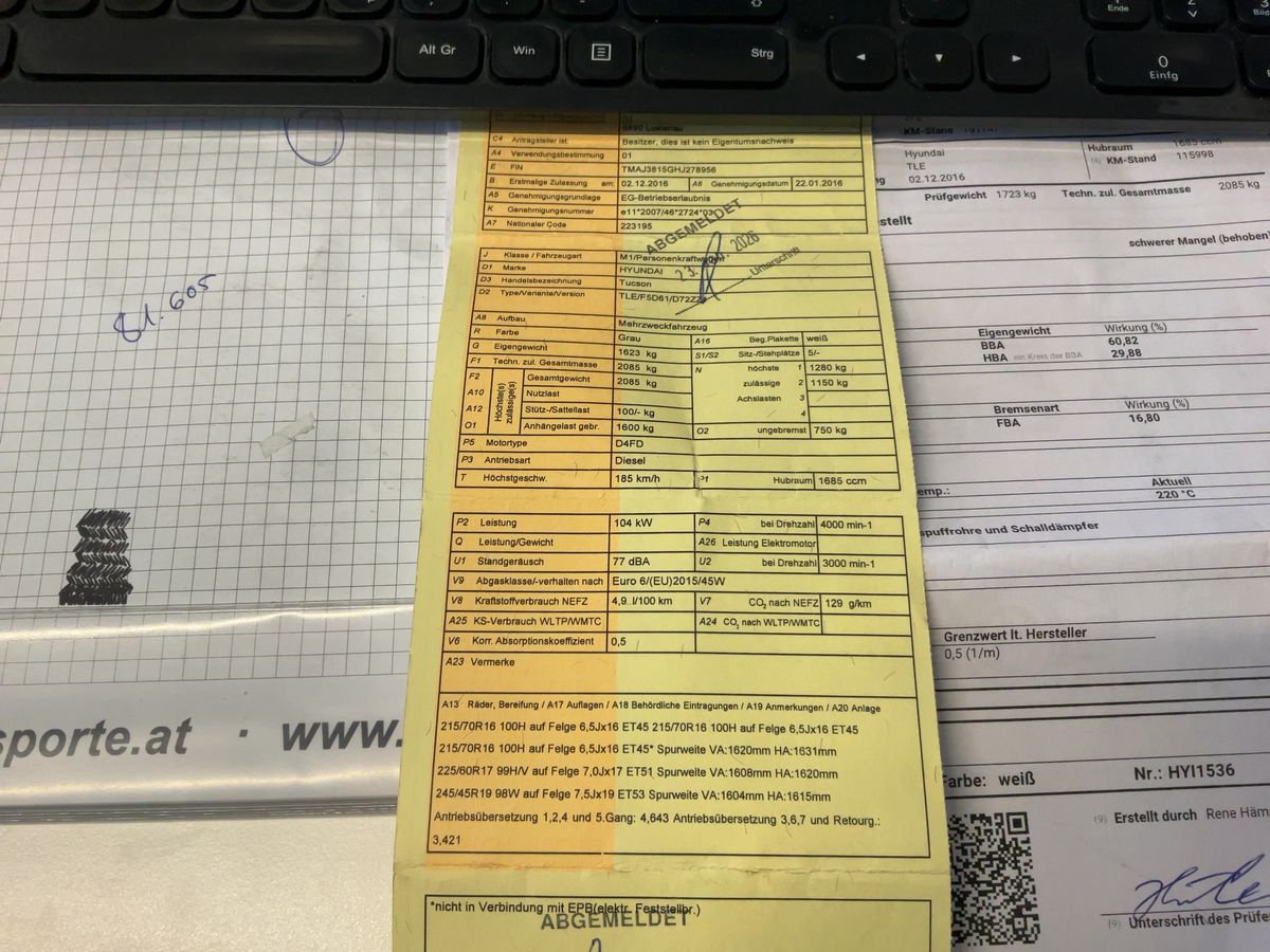 Hyundai Tucson d'occasion