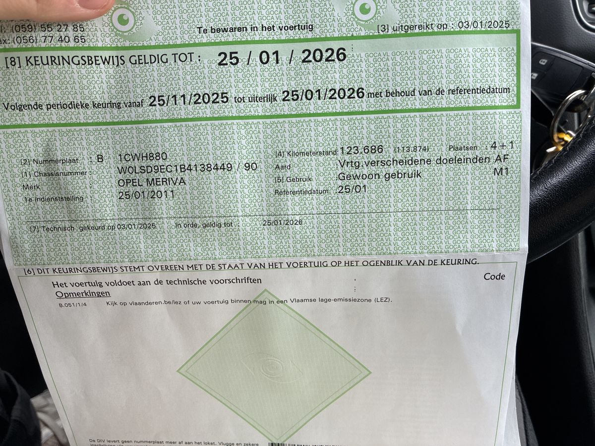 Opel Meriva d'occasion