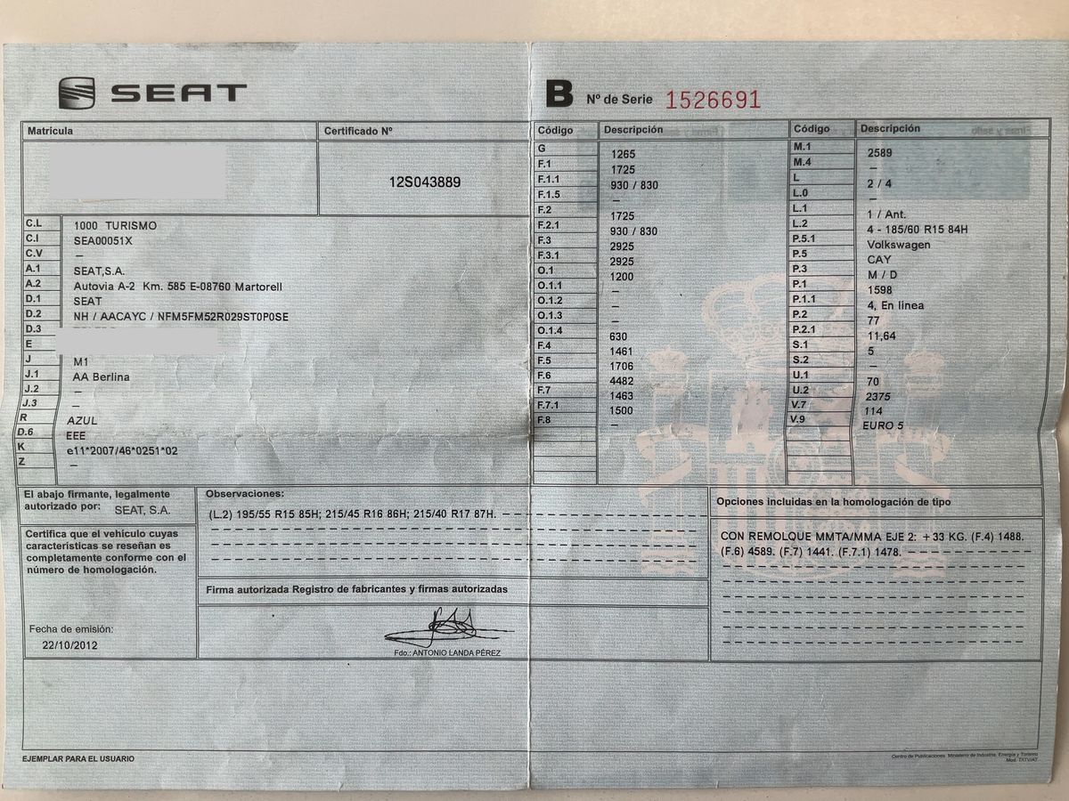 Seat Toledo d'occasion