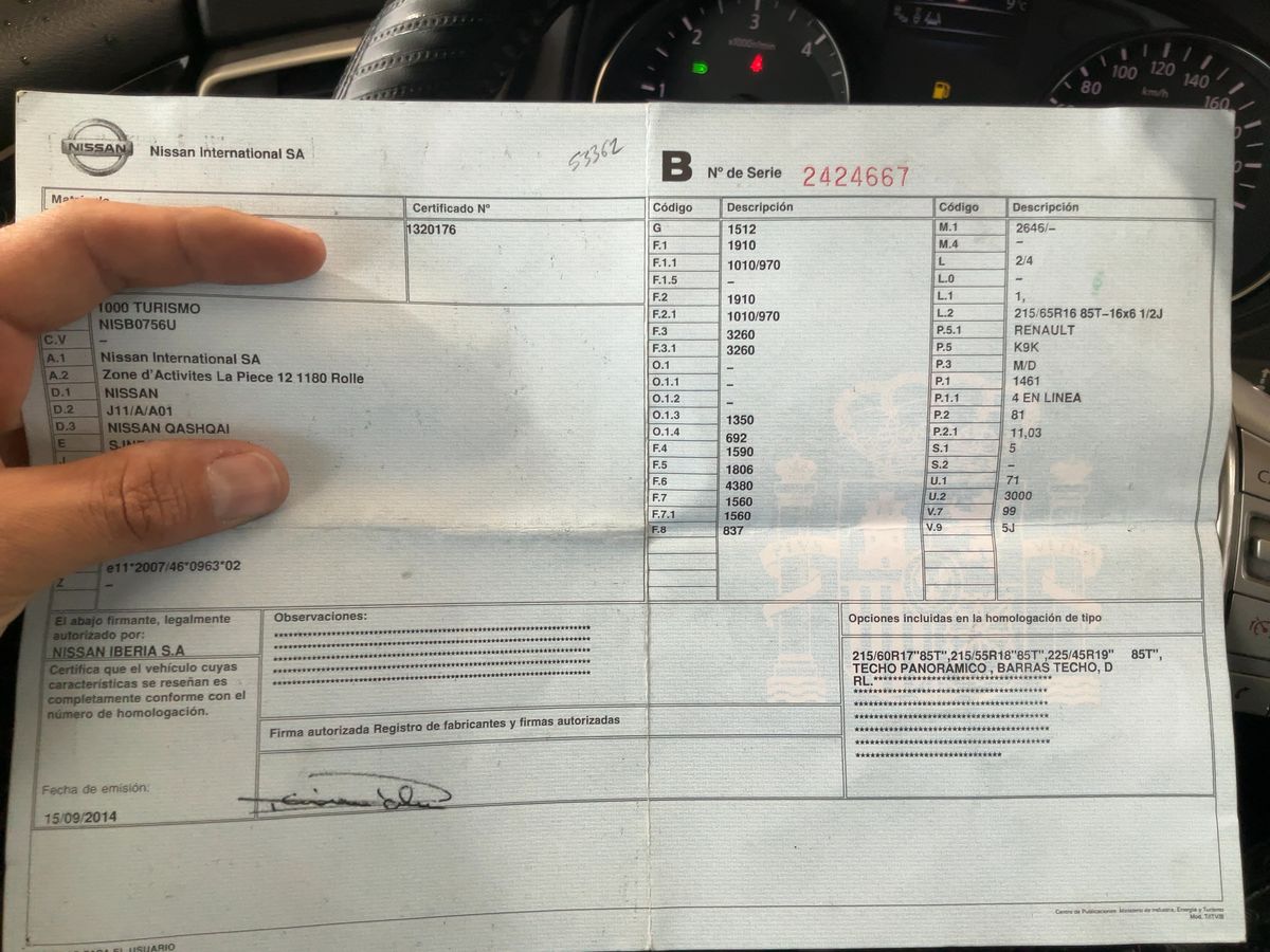 Nissan Qashqai d'occasion