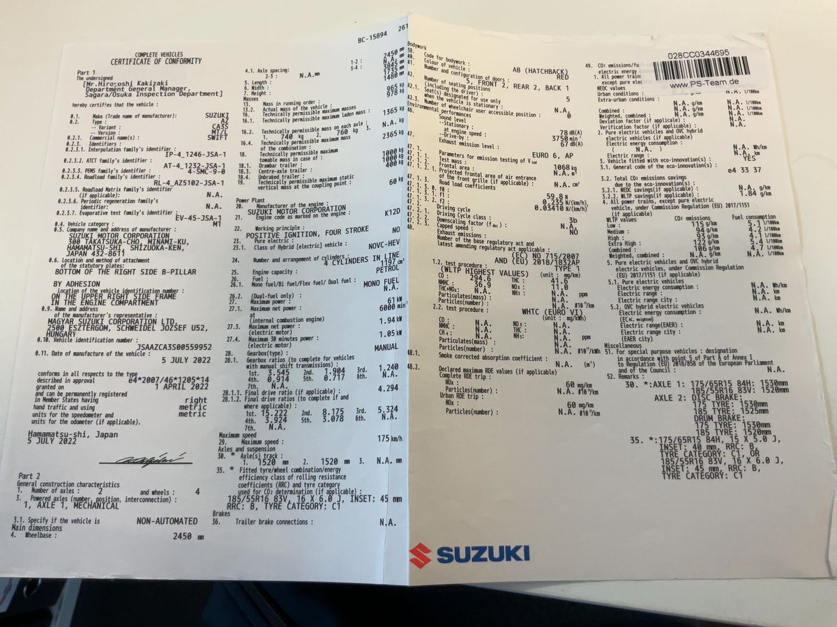 Suzuki Swift 1.2 DualJet Mild-Hybrid Comfort