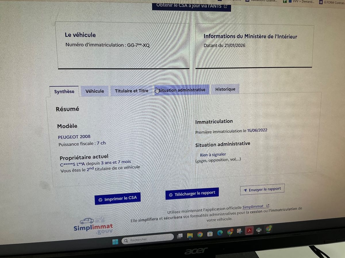 Peugeot 2008 d'occasion