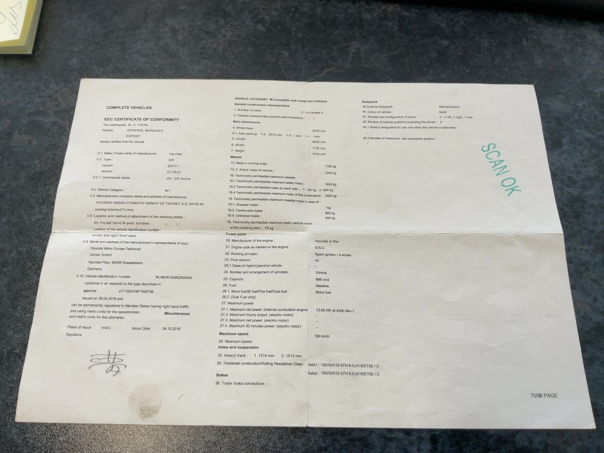 Hyundai i20 d'occasion