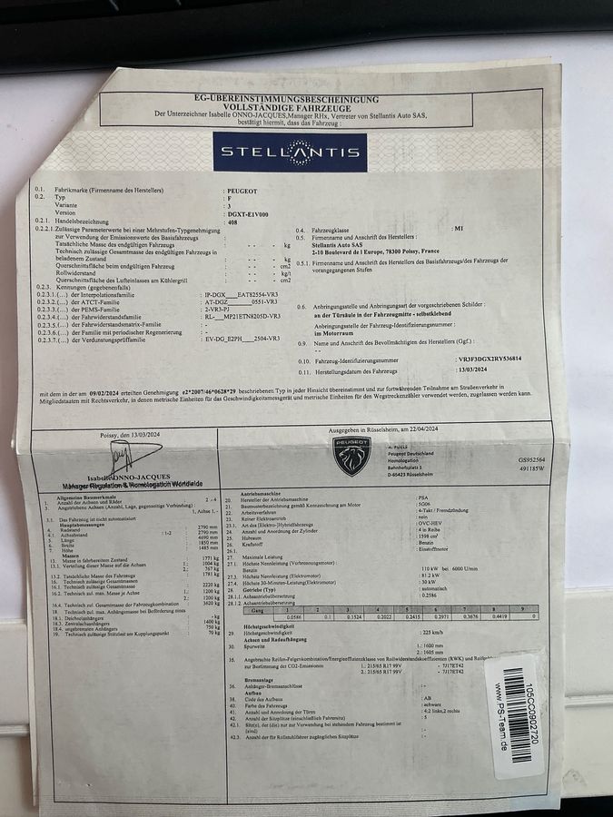 Peugeot 408 d'occasion