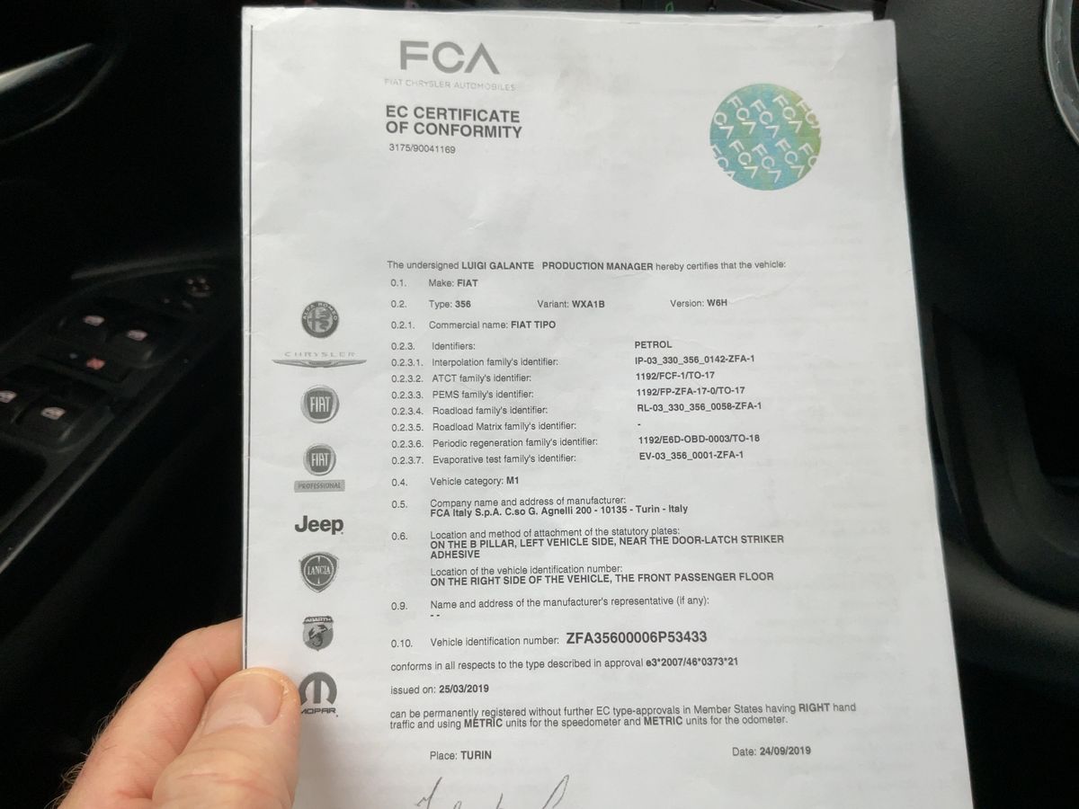 Fiat Tipo d'occasion