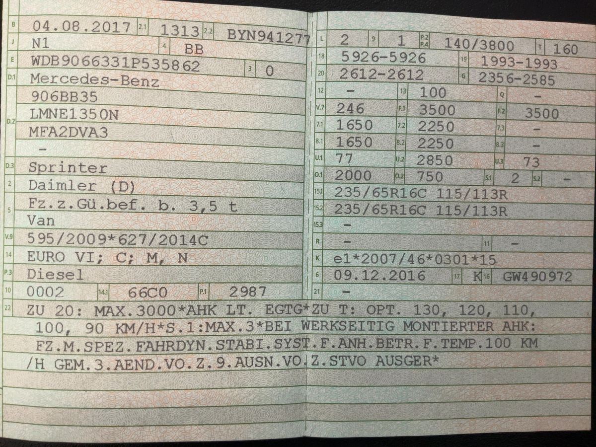 Mercedes-Benz Sprinter d'occasion