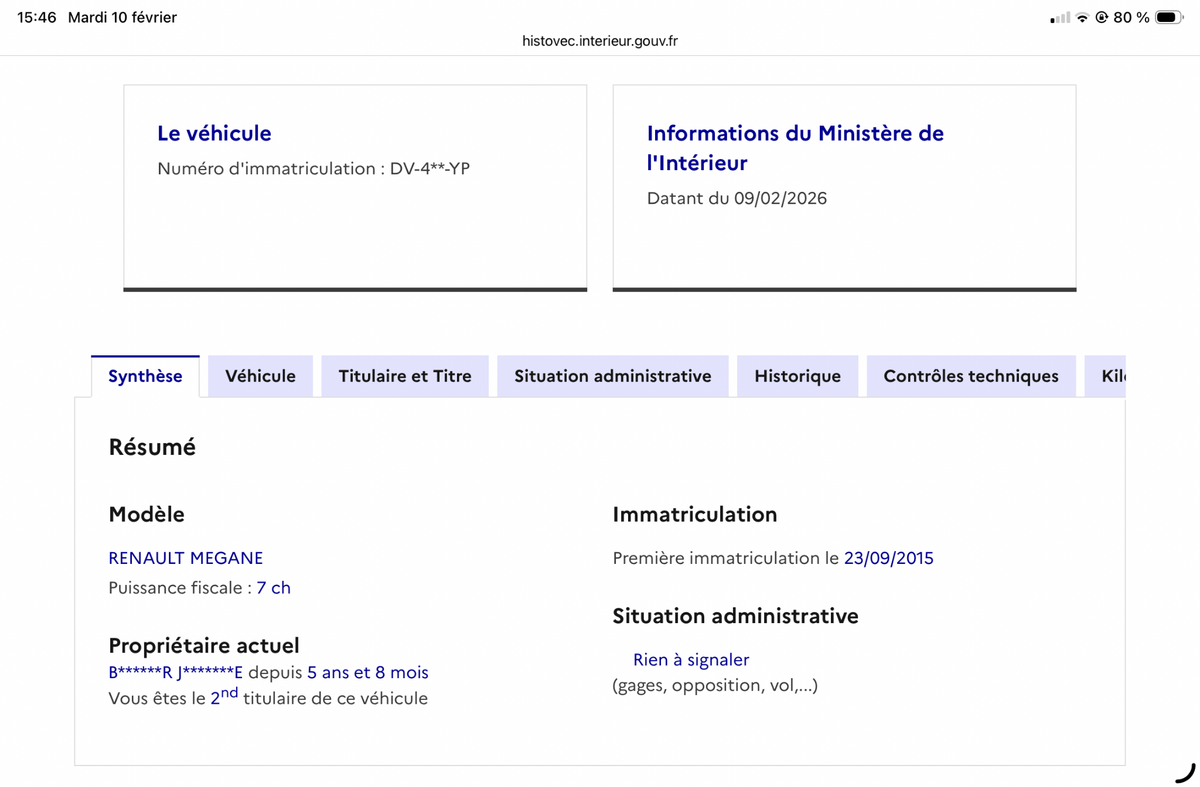 Renault Megane d'occasion