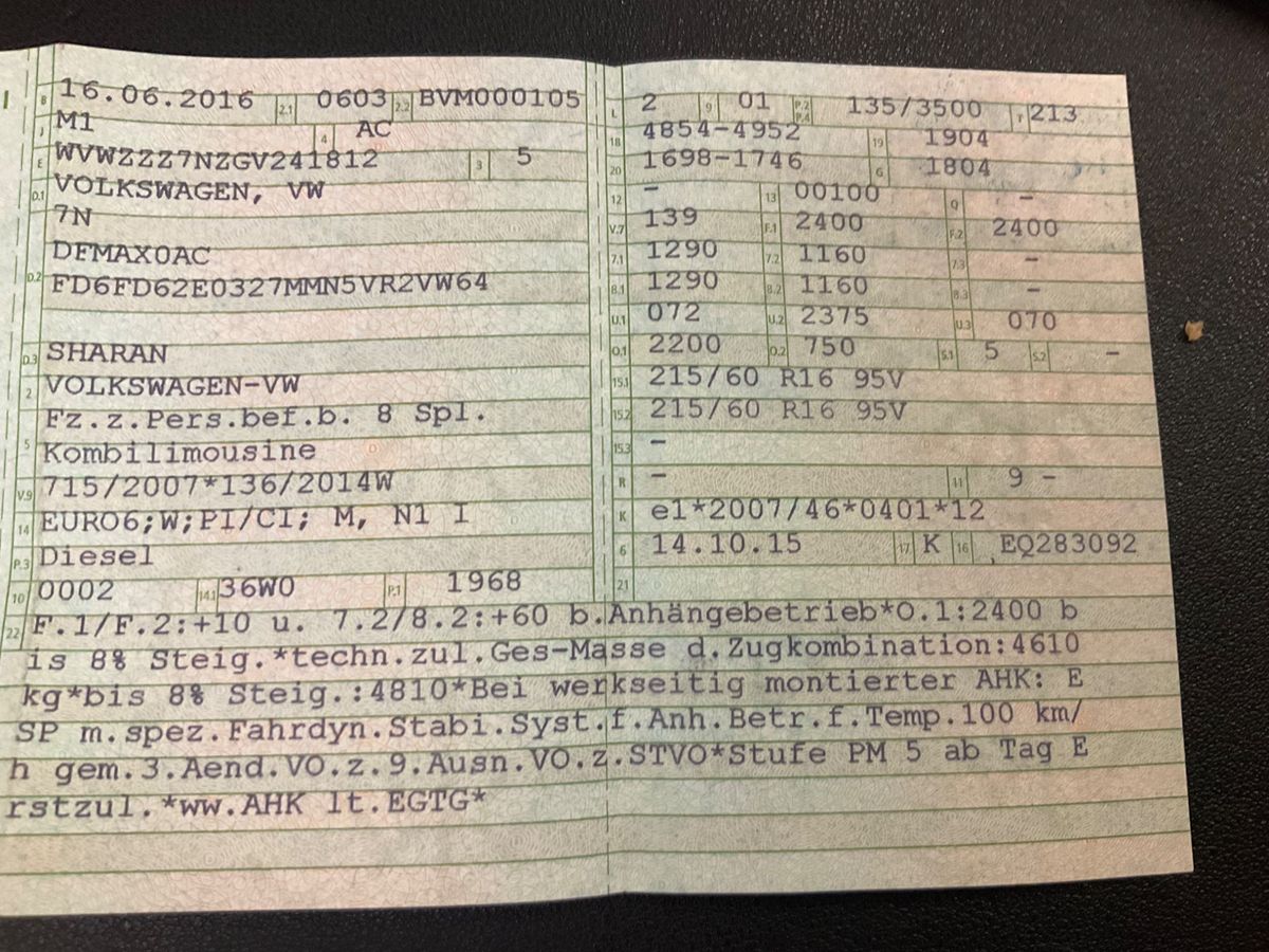 Volkswagen Sharan d'occasion