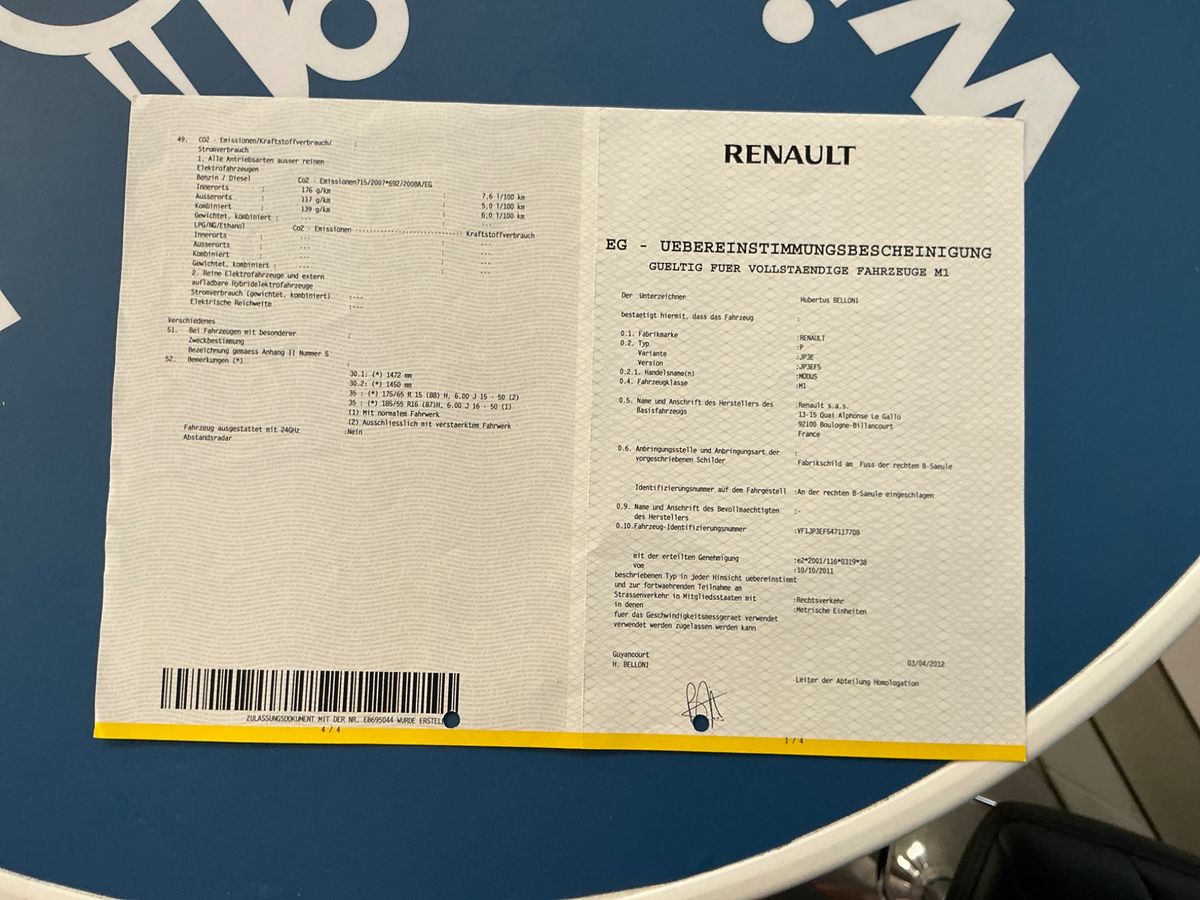 Renault Grand Modus 1.2 TCe YAHOO!