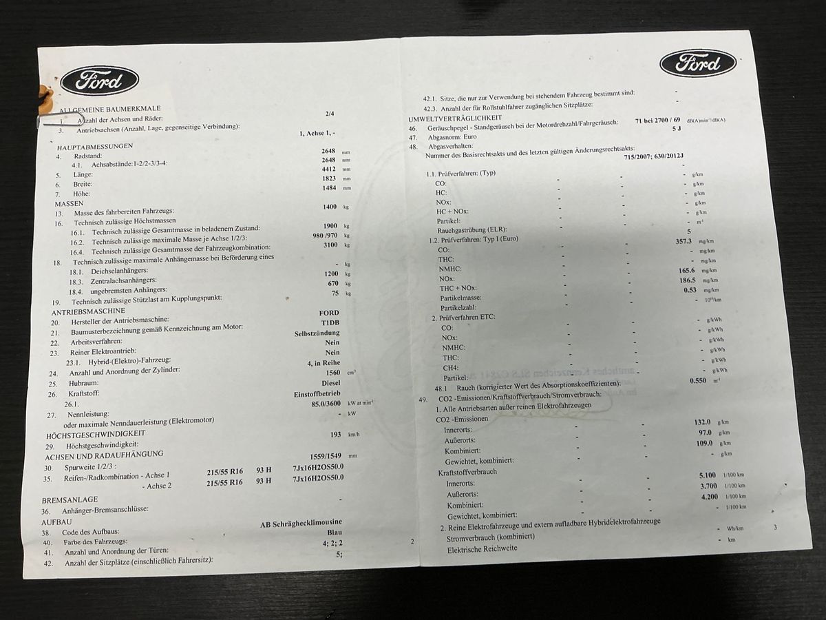 Ford Focus 1.6 TDCi Titanium