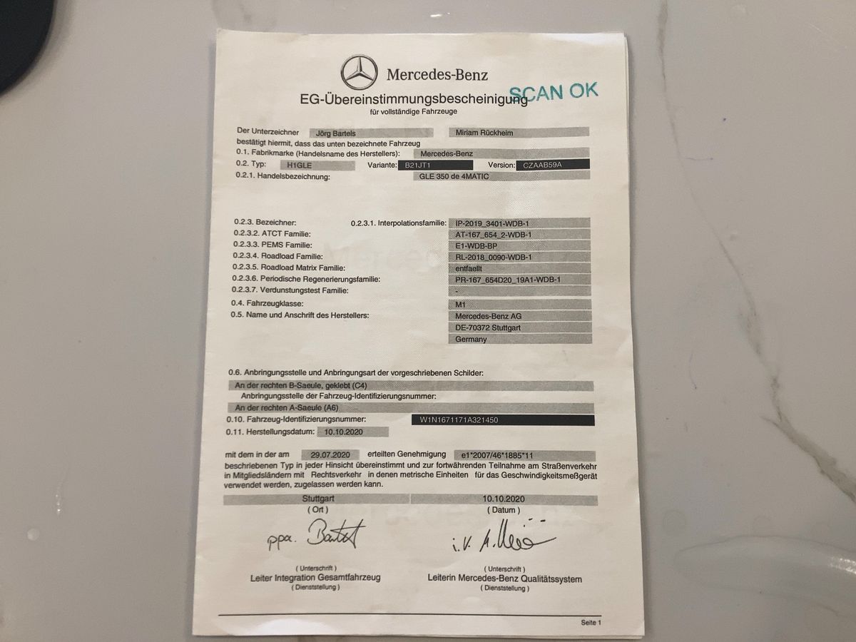Mercedes-Benz GLE-Klasse d'occasion
