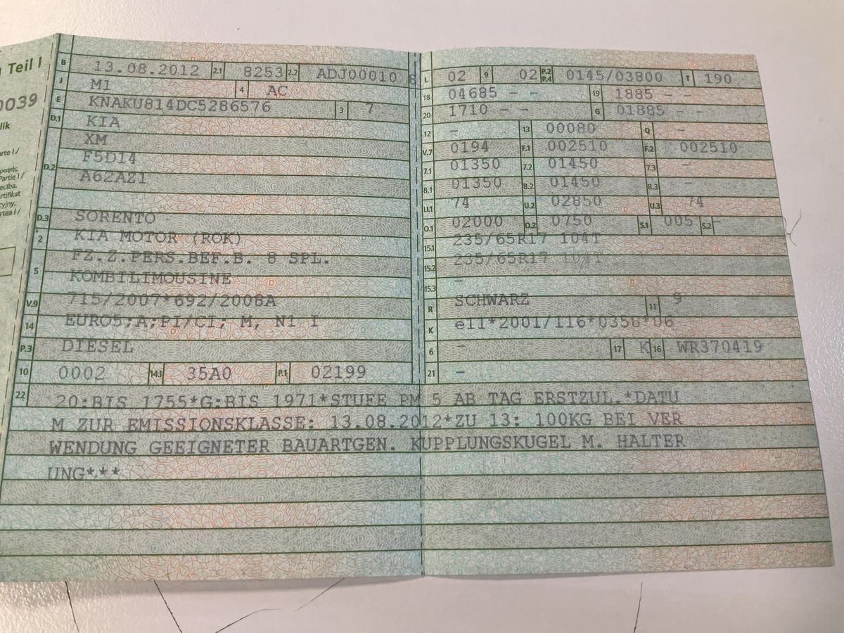 Kia Sorento 2.2 CRDi Spirit 4WD