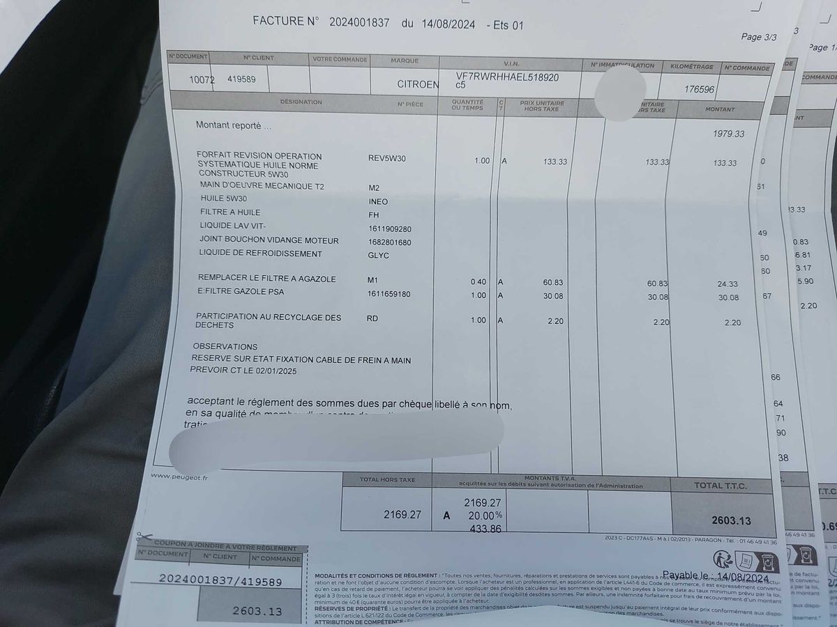 Citroen C5 d'occasion