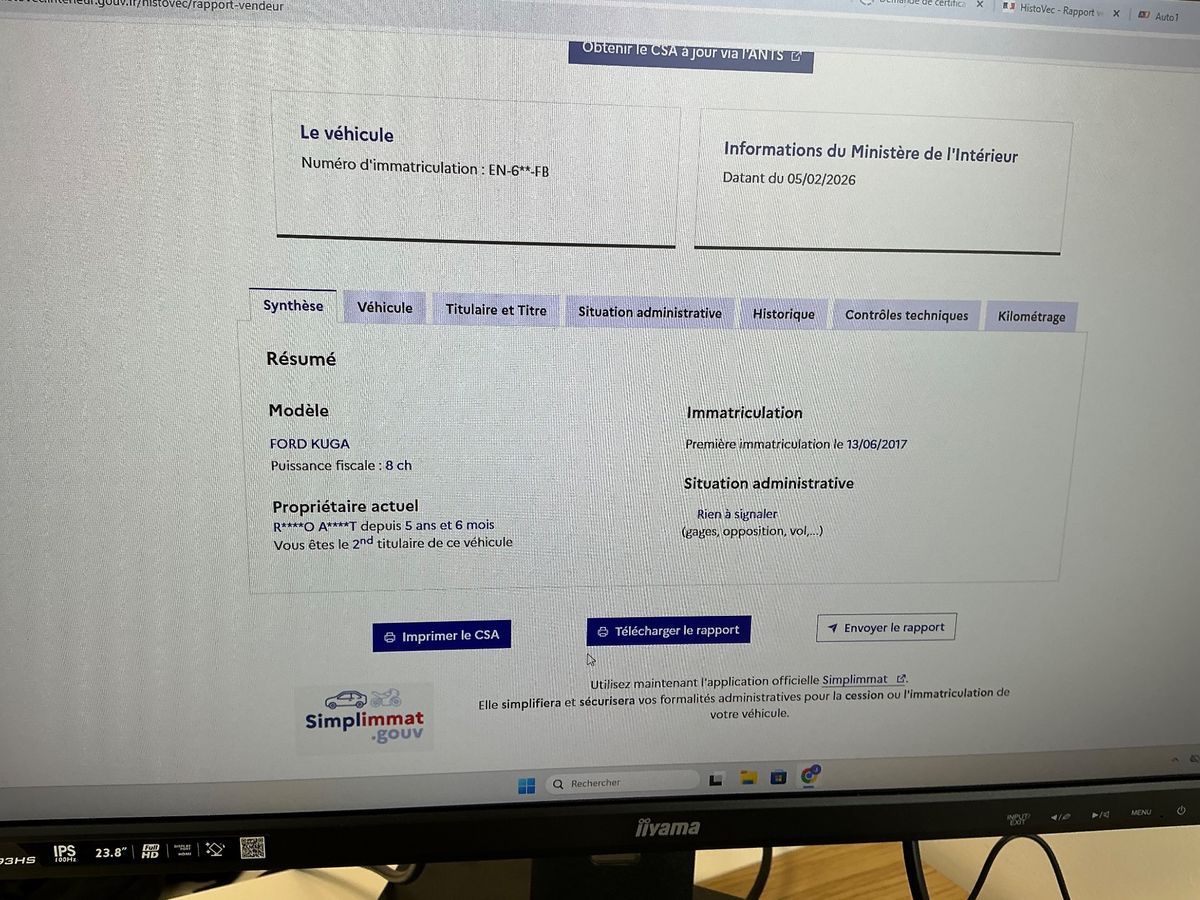 Ford Kuga d'occasion