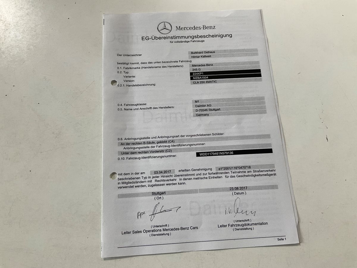 Mercedes-Benz CLA-Klasse d'occasion
