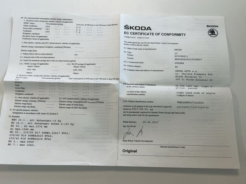 Skoda Superb 2.0 TSI SportLine 4x4 — zdjęcie 16