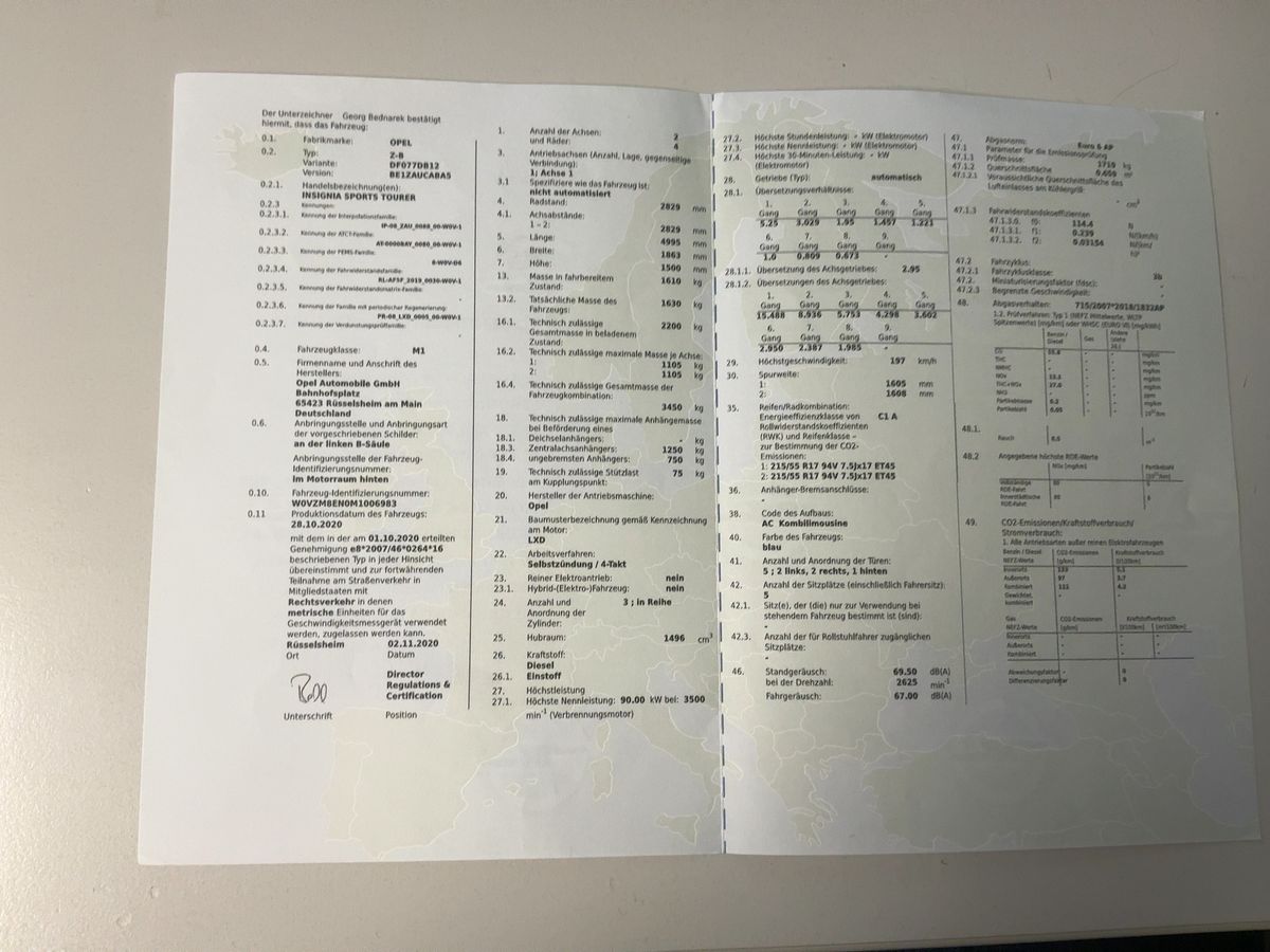 Opel Insignia d'occasion