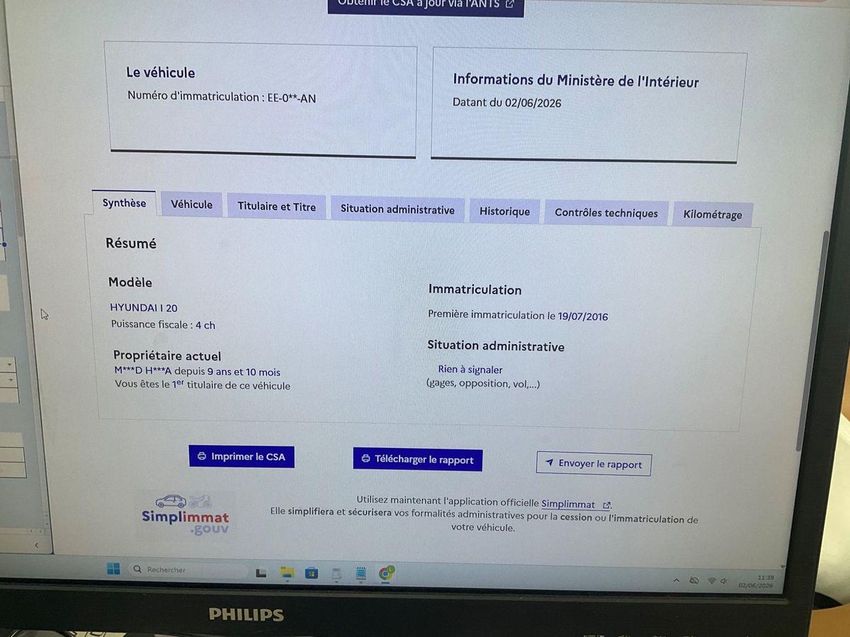 Hyundai i20 d'occasion