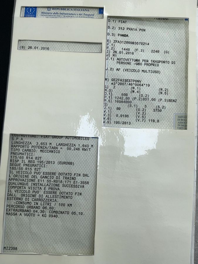 Fiat Panda d'occasion