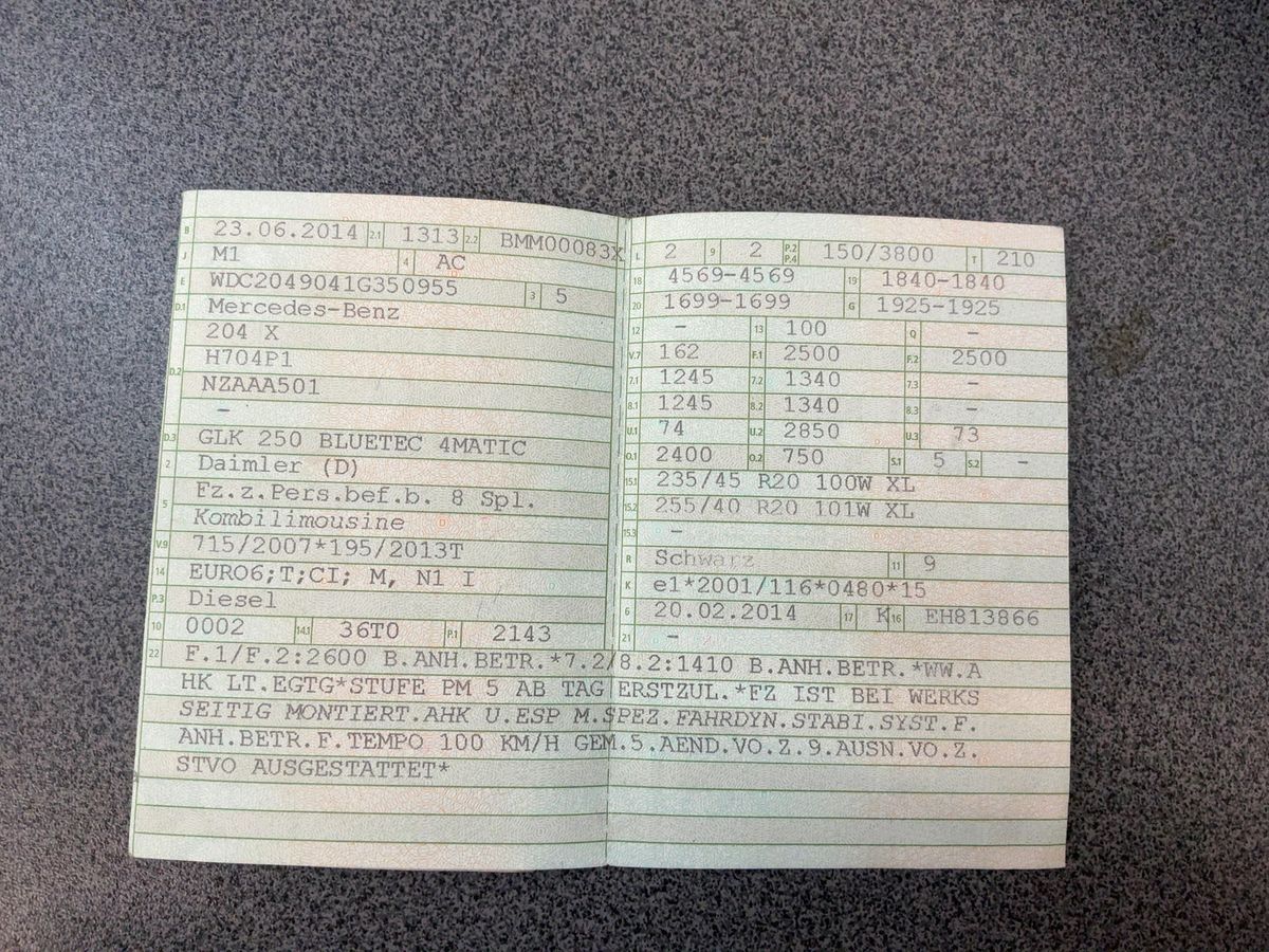 Mercedes-Benz GLK-Klasse GLK 250 CDI 4Matic BlueTec