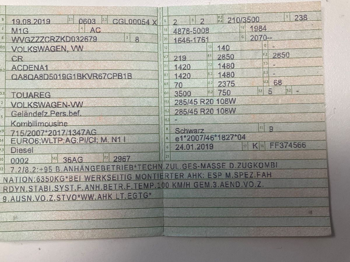 Volkswagen Touareg d'occasion