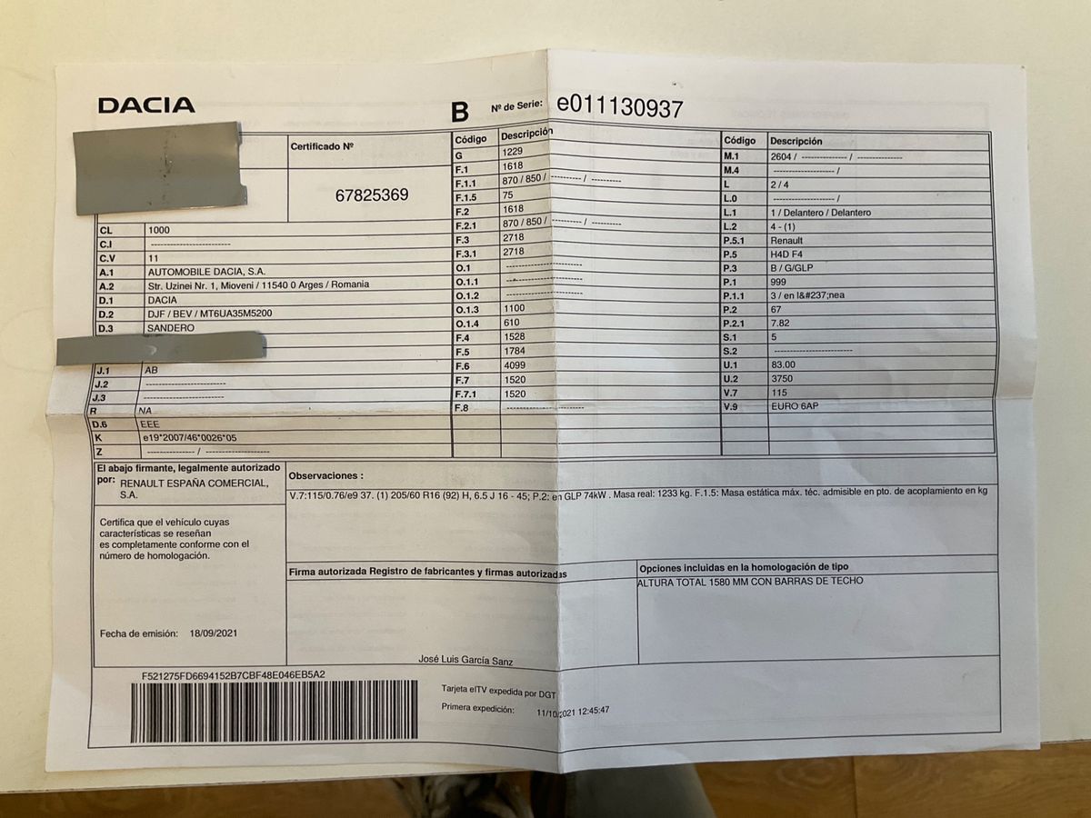 Dacia Sandero d'occasion