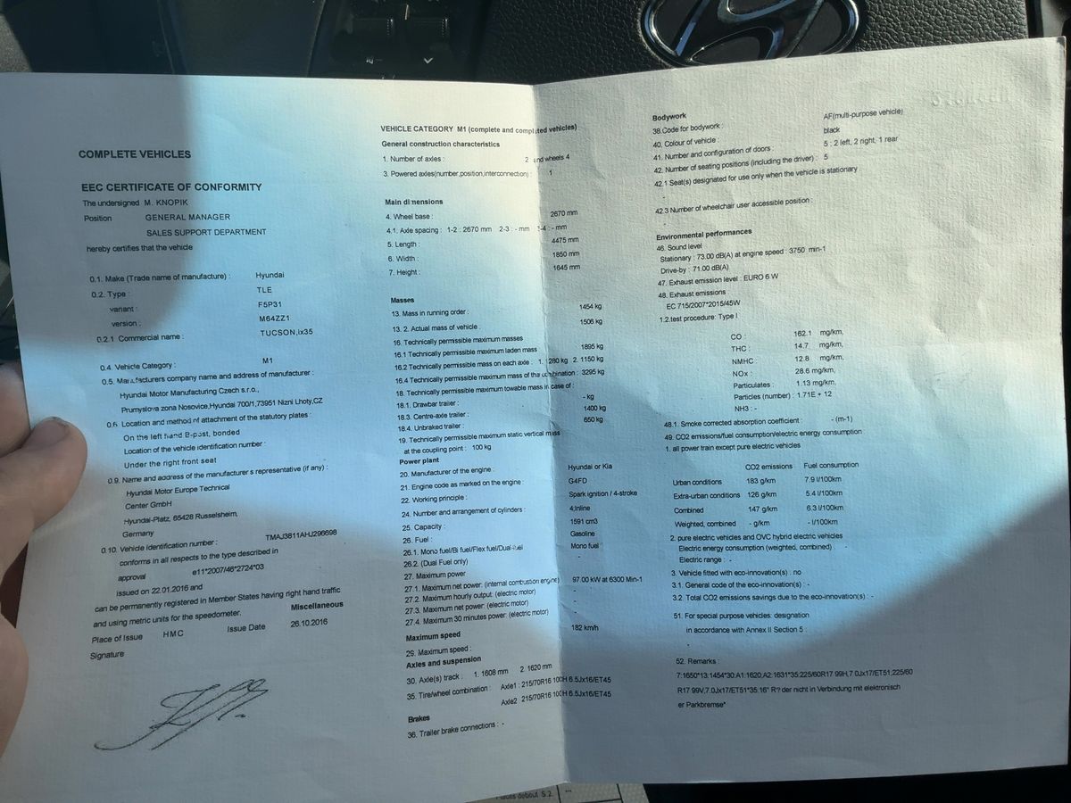 Hyundai Tucson d'occasion