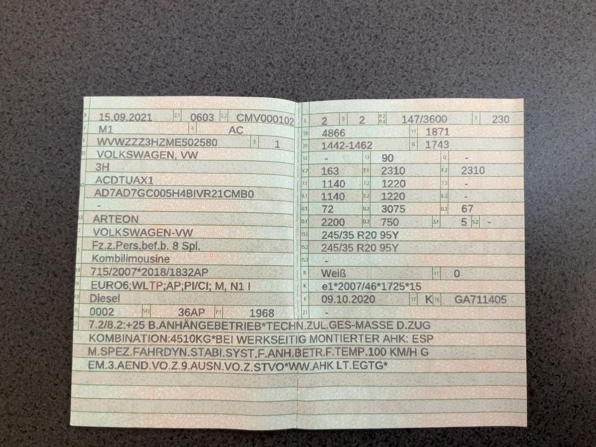 Volkswagen Arteon d'occasion