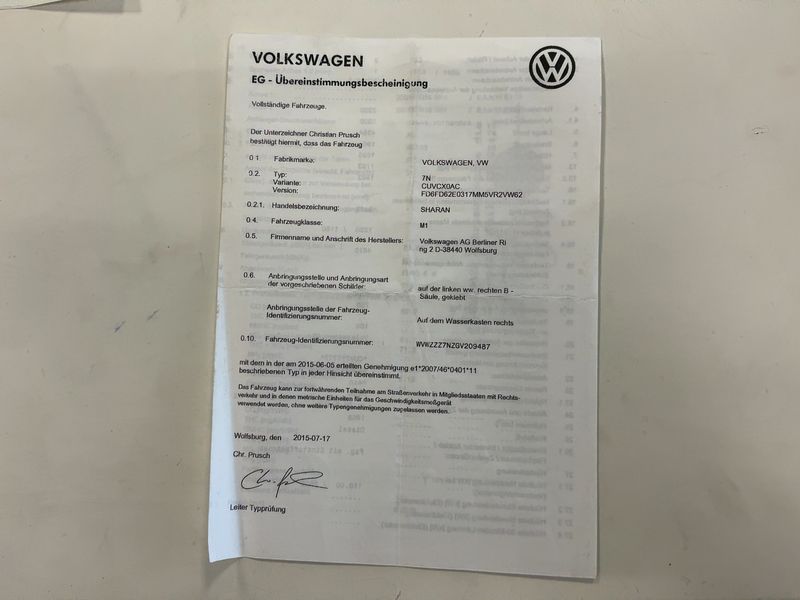 Volkswagen Sharan 2.0 TDI Comfortline BlueMotion Tech — zdjęcie 16