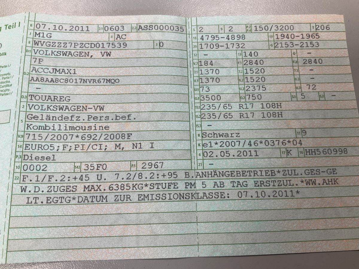 Volkswagen Touareg d'occasion